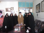 دیدار جمعی کارکنان آموزشکده دختران نی ریز با امام جمعه محترم  2