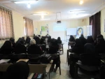سخترانی ریاست محترم دادگستری در جمع دانشجویان آموزشکده فنی و حرفه ای دختران نی ریز 2