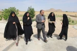 بازدید فرماندار از پروژه نیمه تمام سالن چند منظوره اموزشکده 2