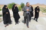 بازدید فرماندار از پروژه نیمه تمام سالن چند منظوره اموزشکده 4