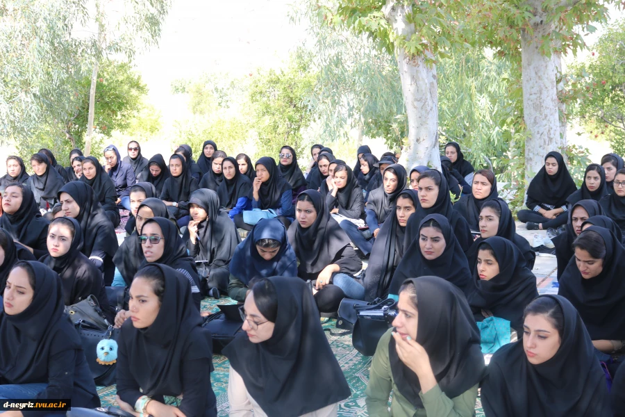 اردوی توجیهی دانشجویان جدید الورود آموزشکده فنی و حرفه ای دختران نی ریز 4