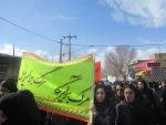 حضور پرشور  کارکنان، اساتید و دانشجویان  آموزشکده فنی و حرفه ای  دختران نی ریز در راهپیمایی 22 بهمن  3
