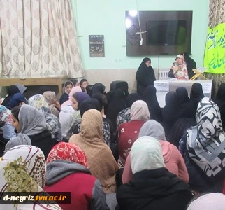 برگزاری جلسه انتخابات در خوابگاه  آموزشکده فنی و حرفه ای دختران نی ریز  2