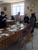 تولید ماسک  کاملا بهداشتی در آموزشکده فنی و حرفه ای دختران نی ریز همچنان ادامه دارد 2