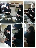 اقدامات انجام شده  جهت پیشگیری  ویروس کرونا در آموزشکده فنی و حرفه ای دختران نی ریز 2