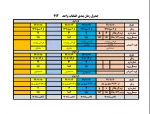 جدول زمان بندی انتخاب واحد     992 2