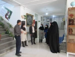 بازدید هیات نظارت  و ارزیابی امتحانات  آقای عباسی و آقای حسینی حراست محترم استان از آموزشکده فنی و حرفه ای دختران نی  ریز 2
