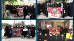 حضور پر شور کارکنان، اساتید و دانشجویان اموزشکده فنی دختران نی ریز در راهپیمایی روز جهانی قدس و نماز جمعه ۱۴۰۲ 2