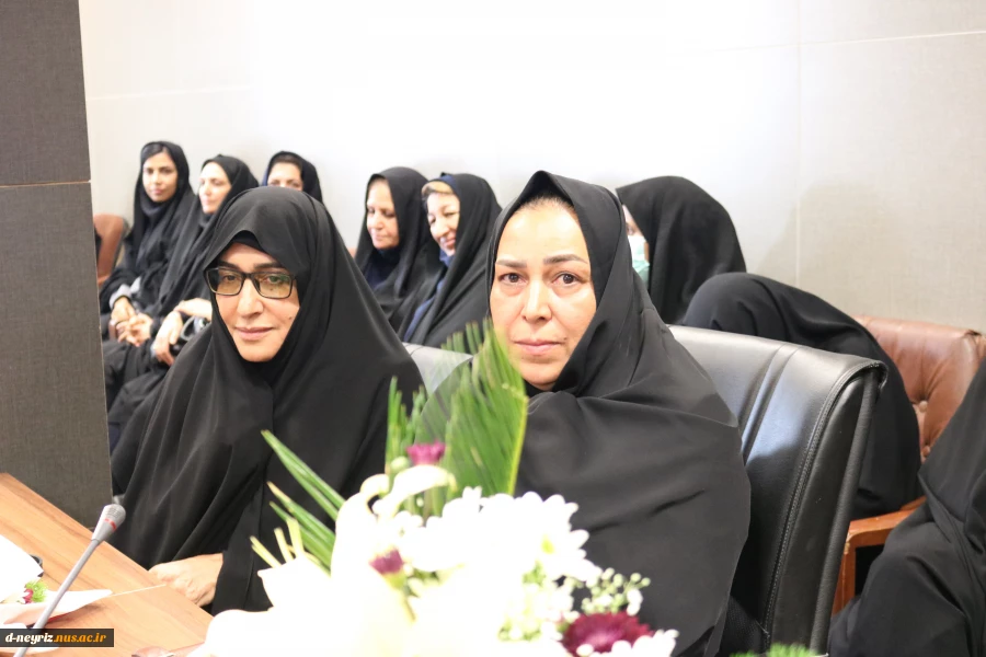تکریم و معارفه سر کار خانم زهرا مختاری سرپرست جدید آموزشکده فنی و حرفه ای دختران نی ریز 2