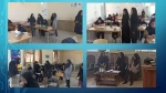 بازدید هیات نظارت وارزیابی از برگزاری  امتحانات  پایان نیمسال دوم 1402-1401 2