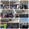 حضور دانشجویان ،اساتید وهمکاران درمراسم راهپیمایی 13آبان ماه  2