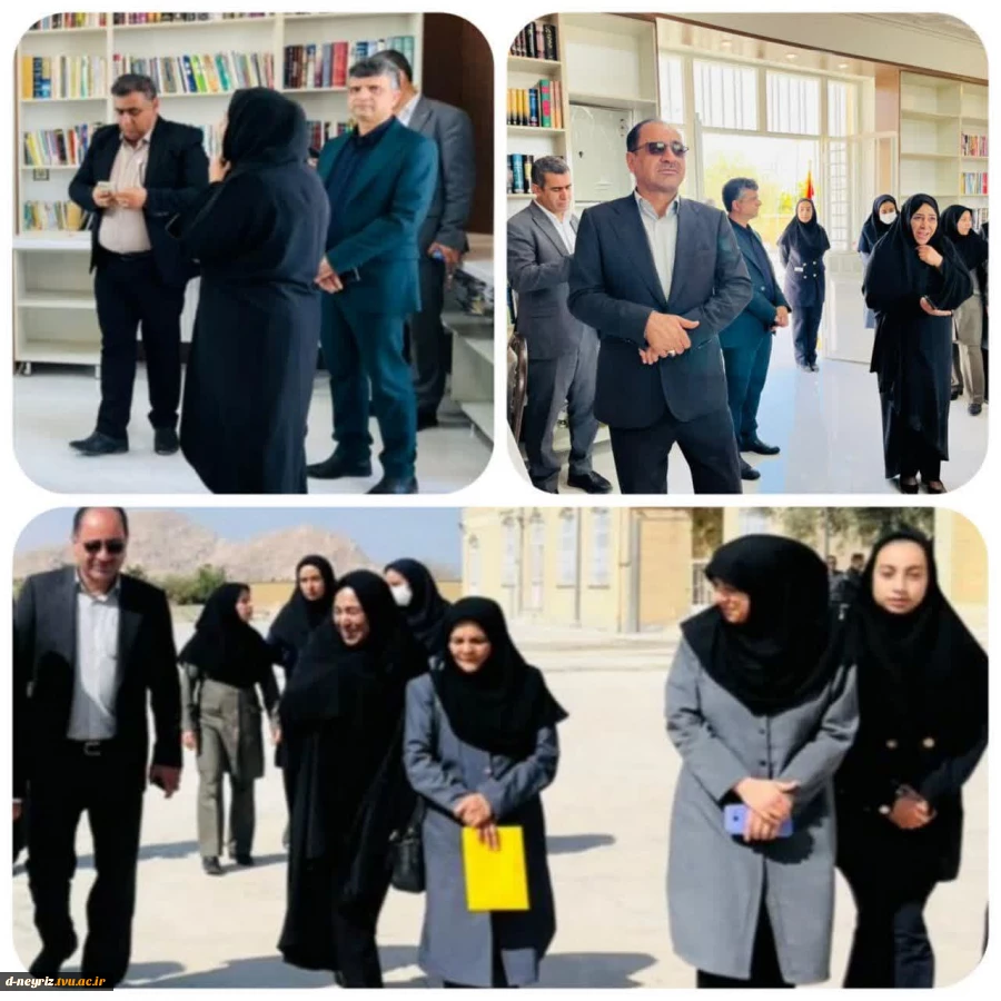 بازدید نماینده محترم مجلس شورای اسلامی شهرستان نی ریز؟،استهبان وبختگان از آموزشکده فنی دختران نی ریز  2