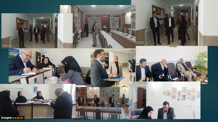 بازدید هیات دانشگاه فنی و حرفه‌ای از آموزشکده فنی وحرفه ای دختران نی ریز 
 2