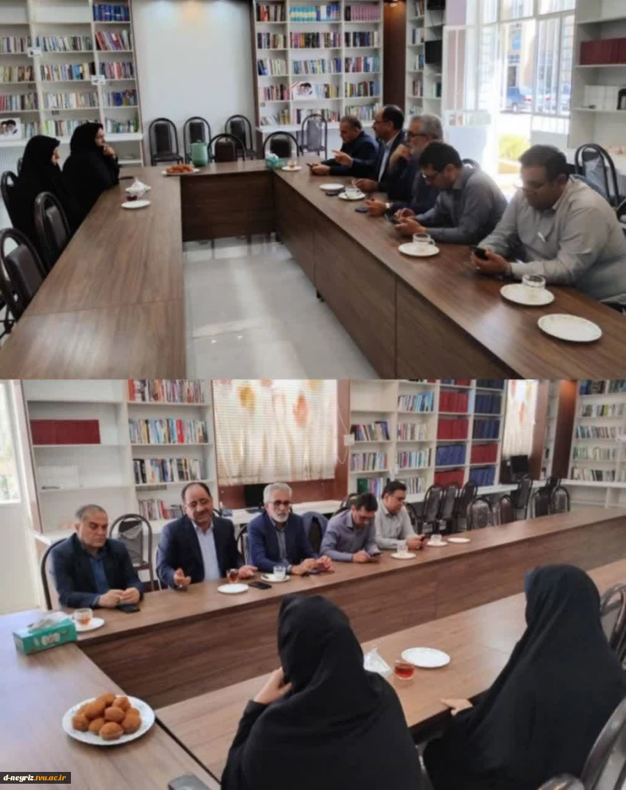 بازدید فرماندارنی ریز و نماینده مردم در مجلس شورای اسلامی ازآموزشکده ملی مهارت مرکز دختران نی ریز
 2