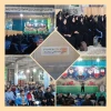 فضا سازی به مناسبت دهه بصیرت ونهم دی ماه وشرکت در مراسم بزرگداشت نهم دی ماه در محل مصلی نماز جمعه شهرستان  2