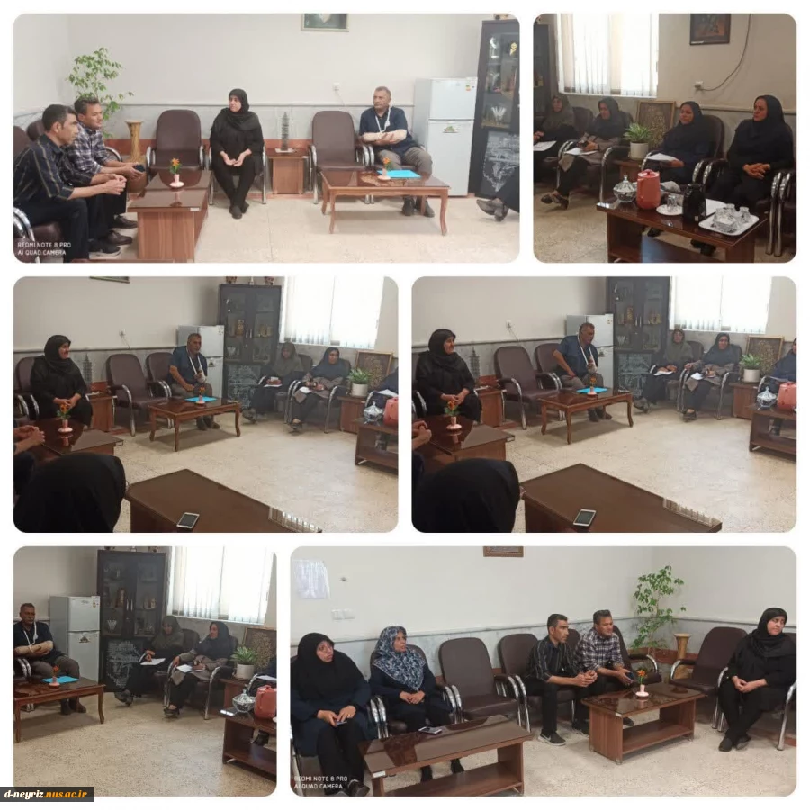 برگزاری جلسه به مناسبت امتحانات پایان ترم 1404-1403  2