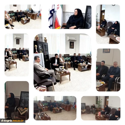 جلسه شورای اداری با حضور همکاران دانشگاه ملی مهارت واحد استان فارس