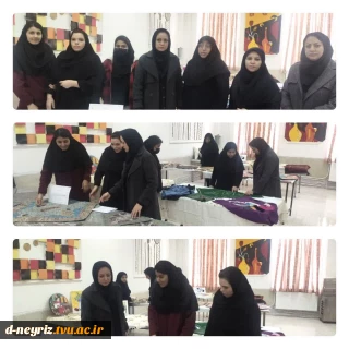 برپایی نمایشگاه اثار دانشجویان  به مناسبت هفته پژوهش 1404