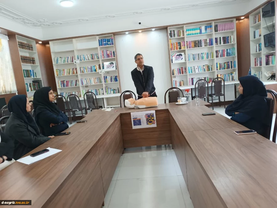 برگزاری دوره آموزشی cpr(احیای قلبی ریوی) 3