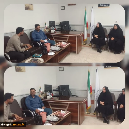 جلسه هم اندیشی با حضور مسئولین بسیج دانشجویی استان با ریاست وواحد امور دانشجویی آموزشکده دختران نی ریز
