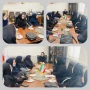 جلسه توجیهی در شروع ترم باحضور ریاست و کارکنان آموزش جهت اساتید درس کارآموزی نیمسال اول سال تحصیلی 406-405